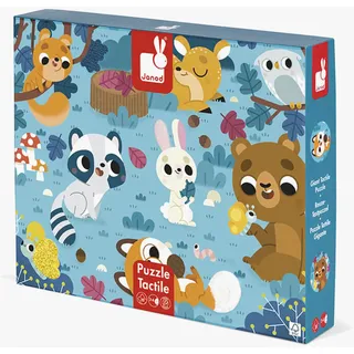 Janod Taktiles Waldtierpuzzle 20 Stücke