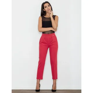 Figl Elegante Hosen für Frauen Flolydd M552 rot L - Weiß