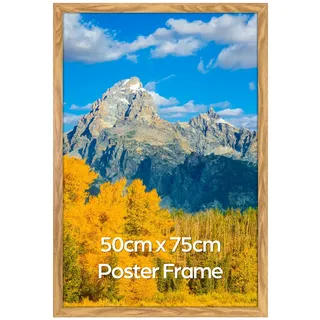 Vasemouh Bilderrahmen 50x75 cm Holzoptik MDF Fotorahmen