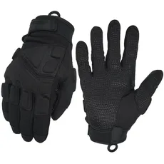 Seibertron Patentiert S.O.L.A.G 2.0 Touchscreen Taktische Sports handschuh Wasserdicht Schlaghandschuhe Airsoft Jagd Wandern Reiten Radfahren Motorrad Klettern Vollfinger Gloves Black S