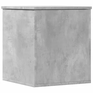 vidaXL Truhe Betongrau 40x42x46 cm Holzwerkstoff - Grau