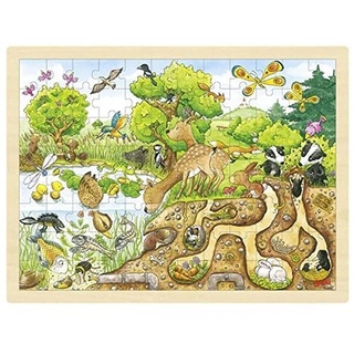 GoKi Einlegepuzzle Erlebnis Natur