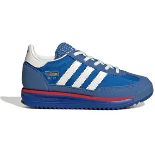 Adidas Originals Sl 72 Rs Elastic Laces Sportschuhe - Blue / Core White / Better Scarlet - EU 33
