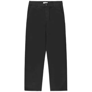 Carhartt WIP W Pierce Pant Straight Black Rinsed 27 - Schwarz