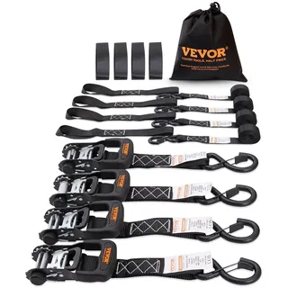 Vevor Spanngurte 4er-Set 0,04 x 2,4 m 2362 kg