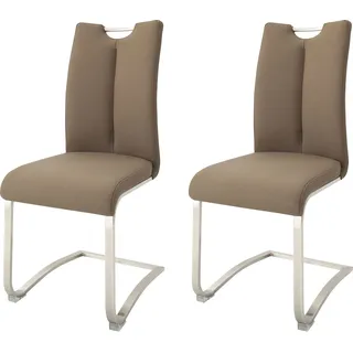 Artos 2 St. Echtlederbezug cappuccino