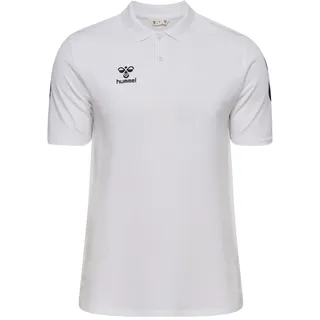 hummel hmlGO 2.0 Chevron Poloshirt weiß 4XL
