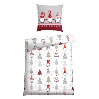 SCHIESSER Maren aus weicher Baumwolle mit niedlichen Wichteln« 2 Stk. tlg. Made in Green Weiß