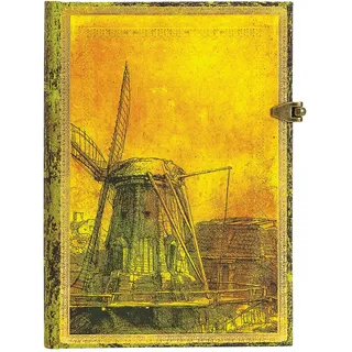 Paperblanks Faszinierende Handschriften Rembrandts 350. Todestag Notizbuch Midi Liniert Sonderausgabe