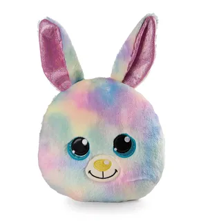 NICI GLUBSCHIS Hase Rainbow Candy 32 x 32 cm Rosa