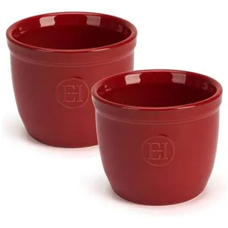 Pasteibakje N.8 set 2 stuks H 70mm Emile Henry 4008-34 Grand Cru