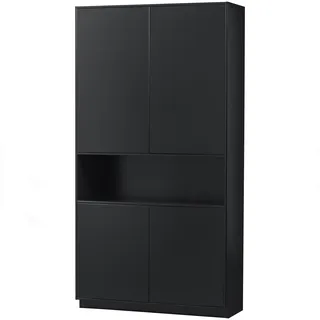 Livetastic Buffet Finca 110 x 210 x 40 cm Schwarz