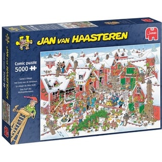 Jan Van Haasteren, Das Dorf des Weihnachtsmanns, Puzzle 5000 Teile Erwachsene