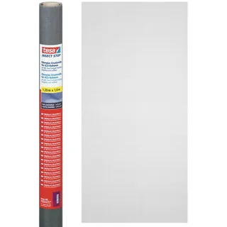 Tesa Fliegengitter Nachfüllrolle 100 x 120 cm Grau