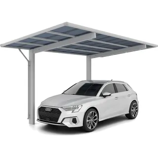 Ximax Einzelcarport Aluminium Wing 531,4 cm x 275,7 cm Silber 100 kg/qm Typ 80