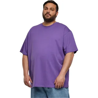 Urban Classics Herren Heavy Oversized Tee – Weites T-Shirt im Oversize Fit aus Baumwolle, schweres Jersey Shirt für Streetwear, Freizeit & entspannte Outfits,Ultraviolet,4XL