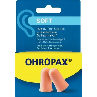 Ohropax SOFT SCHAUMSTOFF IN-Ohr Stöpsel