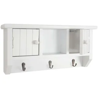 MCW Schlüsselbrett 40 x 19 x 8 cm Weiß