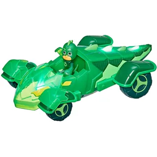 PJ Masks Heldenflitzer Geckomobil, Vorschulspielzeug mit Lichteffekten und Gecko Action-Figur für Kinder ab 3 Jahren