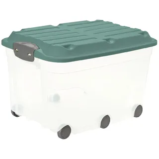 Rotho Aufbewahrungsbox Roller 40 x 37 x 59,5 cm 1-tlg. grün