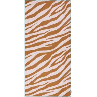 Swim Essentials Mikrofaser Strandtuch/Badetuch, für Kinder orange/karamell Zebra