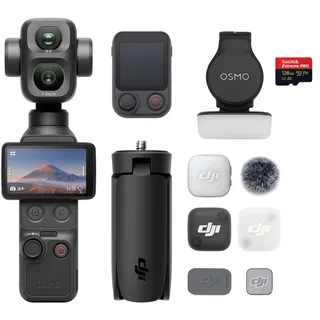 DJI Osmo Pocket 4P Vlog Combo Schwarz
