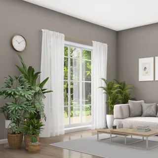 Neutex for you! »Kiss« verdeckte Schlaufen, 1 Stk. tlg. Schal mit verdeckten Schlaufen, Breite 142 cm, nach Maß