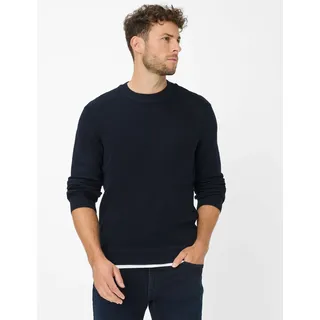 Brax Herren, Strickpullover Style ROY", navy, dunkelblau, Gr. XXL