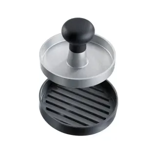 Westmark Burgerpresse Ø 11 cm Aluminium/Kunststoff Schwarz/Silber