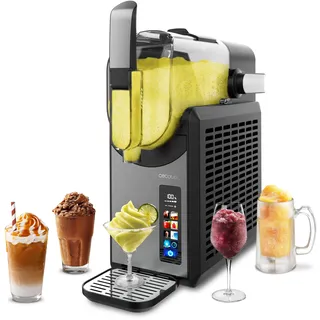 Cecotec Slush-Eis Maschine 2,6 L Twist&Ice 2600, Getränke fertig in 15-60 Minuten, Touch-Steuerung, anpassbare Kühlung, ergonomisches Design, Anti-Tropf-Düse, 6 Modi