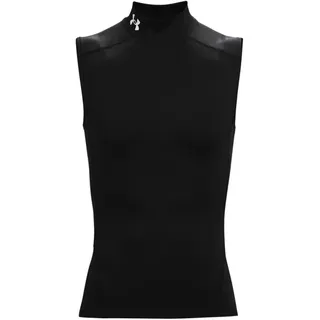 Under Armour Heatgear Mock SL Herren Tanktop mit Stehkragen, Black M
