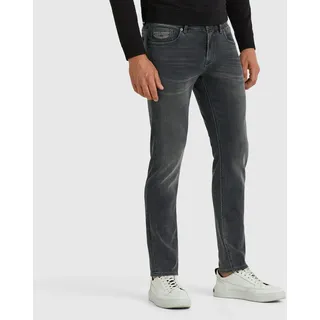 5-Pocket-Jeans PME LEGEND "NAVIGATOR PTR121", Herren, Gr. 33, Länge 30, grau (comfort dunkelgrau), Denim/Jeans, Obermaterial: 75% Baumwolle, 16% Polyester, 8% Viskose, 1% sonstige Fasern, lang, Jeans 5-Pocket-Jeans