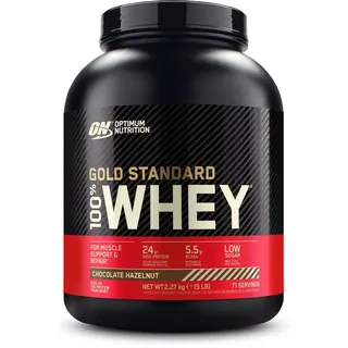 Optimum Nutrition Whey Protein Schokolade Haselnuss Pulver 2270 g