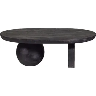 Woood Steppe Schwarz Mangoholz 110 x 38 cm