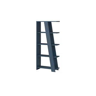 Forte Standregal 4 Ablageböden 72 x 29,6 x 161 cm Nachtblau