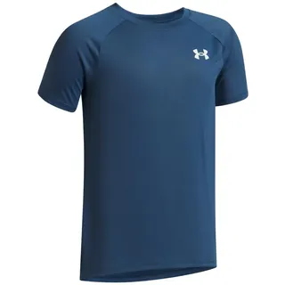 Under Armour Tech 2.0 SS - Wham Blue, White - YLG