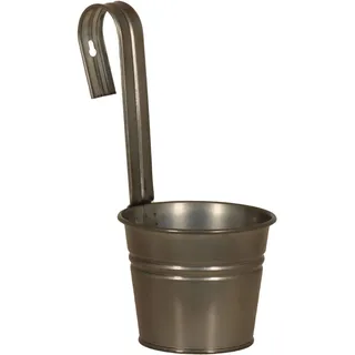 Zink-Hängeeimer Blacklook 15,5 x cm x 15 cm x 37 cm