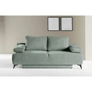 werk2 Schlafcouch Polyester 2-Sitzer Grün
