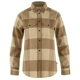 Fjällräven Damen Canada Shirt, Buckwheat Brown/Light Beige, M
