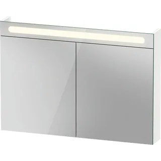 Duravit No.1 Spiegelschrank, 2 Türen, mit LED-Beleuchtung, 1000x148x700mm, Netzanschluss, N17922000000000