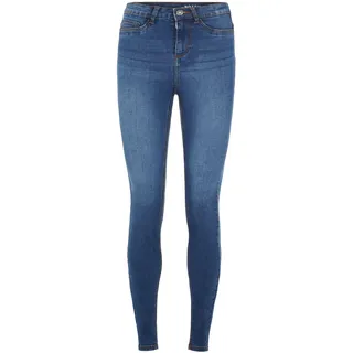 Noisy May Callie High Waist Skinny Fit Medium Blue Denim 29/30