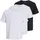 Organic 3 Pack Kurzarm-T-Shirt Black Pack 2 White 1 Black 2XL