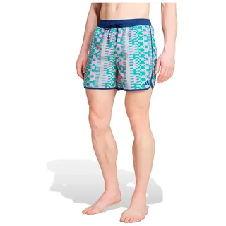 Adidas Tom Daley Badeshorts - Lucid Pink / Dark Blue - L