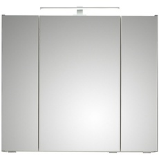 Bild von Spiegelschrank Capri - grau - Maße cm mit Softclose Türen