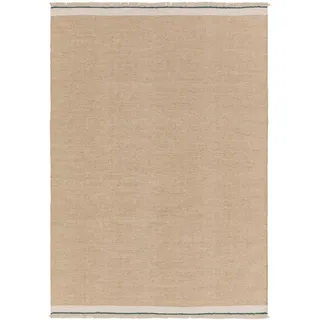 benuta Pop Wollteppich Karla Beige 200x300 cm , Textil , Beton Optik , Rechteckig , 200x300 cm , Gots , pflegeleicht , Teppiche und Böden, Teppiche, Schafwollteppiche