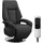 Relaxsessel Edinburgh Leder x 111 x Schwarz drehbar