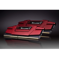Bild RipJaws V rot DIMM Kit 16GB, DDR4-3600, CL19-20-20-40 (F4-3600C19D-16GVRB)