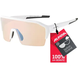 Alpina RAM HR Q-LITE V Sonnenbrille, weiß - one size
