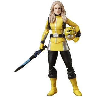 Power Rangers Lightning Collection Beast Morphers Gelber Ranger, 15 cm große Action-Figur, Multi