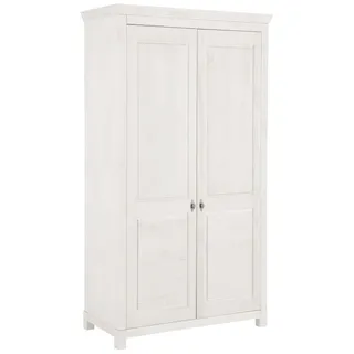 »Rauna, mit Lamellen und Kassetten, klassischer Landhausstil, rustikal« 2 Breiten: 113/159 cm H/T ca. 195/60 cm, massive Kiefer, Metallgriffe, mehrere Varianten, zeitloses Design